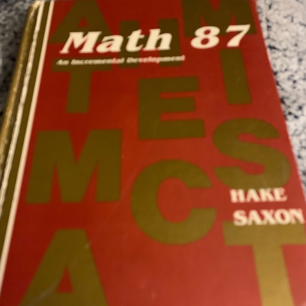 Math book